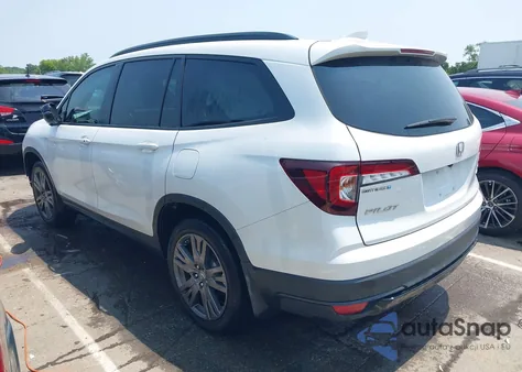 2022 Honda Pilot Awd Sport z USA, uszkodzony, nr VIN 5FNYF6H31NB071770